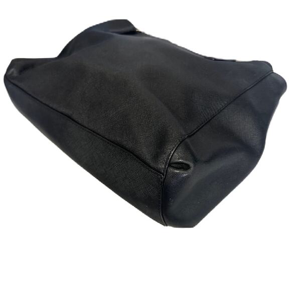 Coach Black Leather Tote Bag - Picture 5 of 11